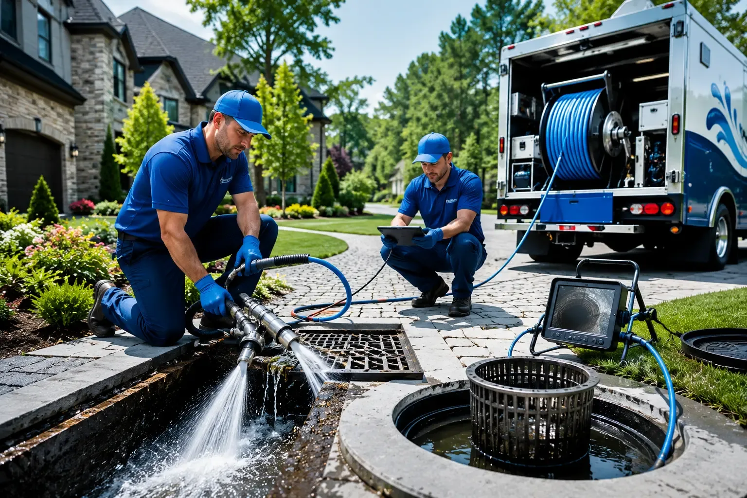 Local outdoor drain cleaning professionals in Manchester, MI